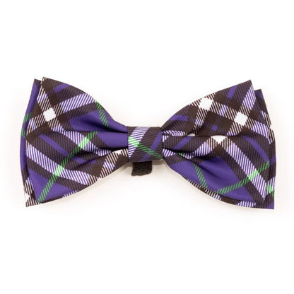 Worthy Dog - Bias Plaid Bow Tie