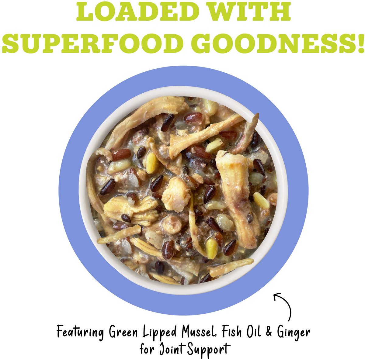 Weruva Awesome Bouncy Recipe Adult Gluten-Free Shredded Canned Wet Dog Food