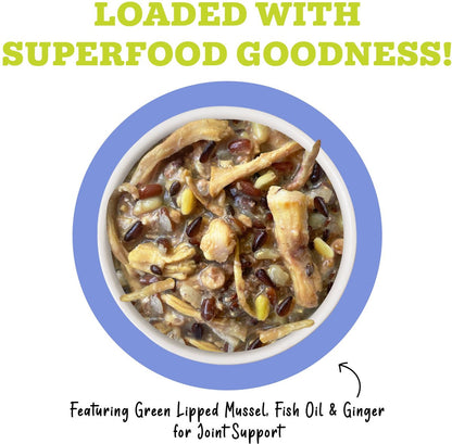 Weruva Awesome Bouncy Recipe Adult Gluten-Free Shredded Canned Wet Dog Food