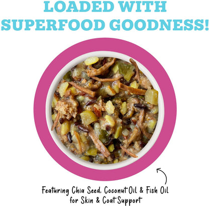 Weruva Awesome Shiny Recipe Adult Gluten-Free Shredded Canned Wet Dog Food