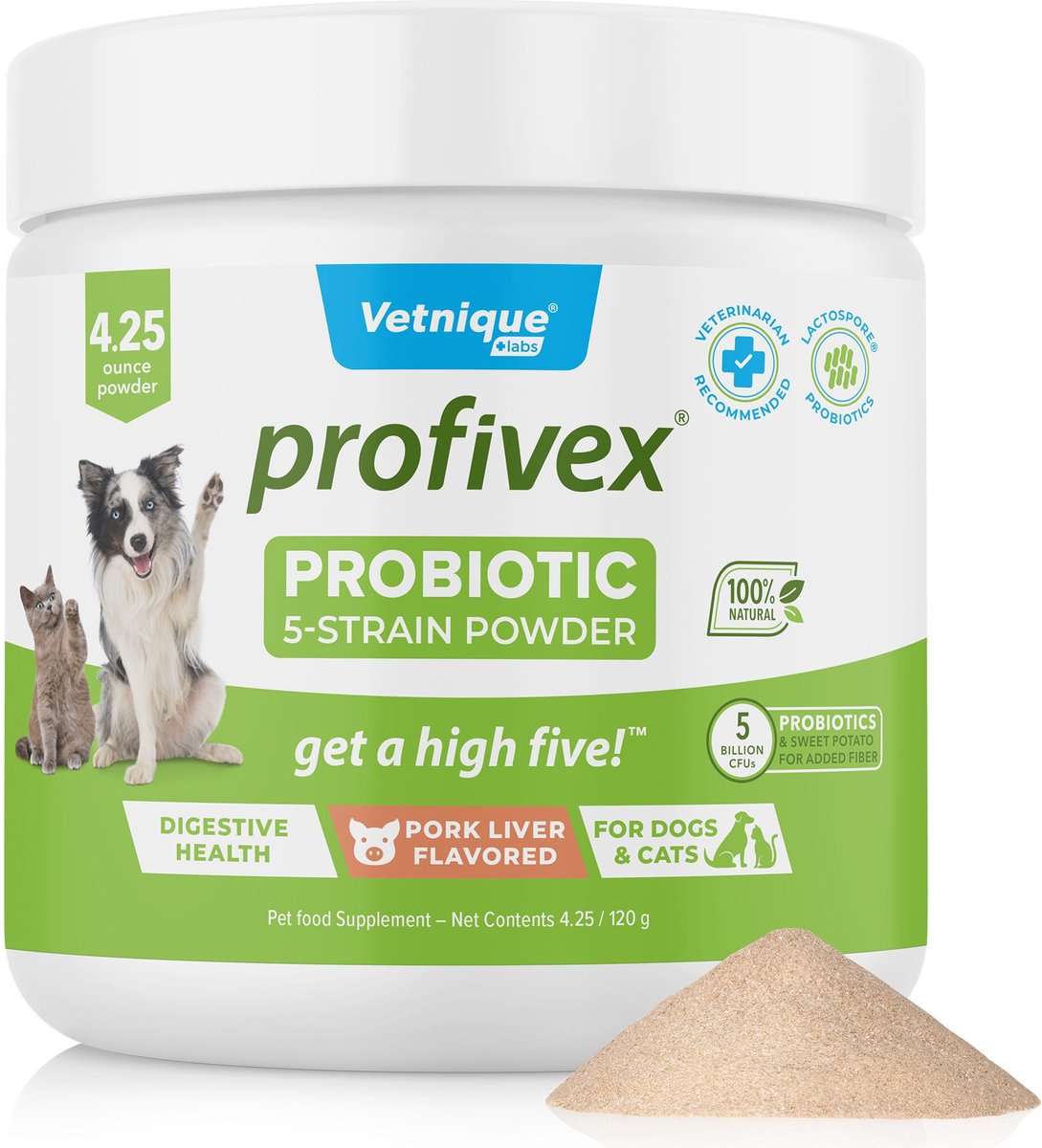 Vetnique Profivex Pork Liver Flavored Powder Supplement for Dogs and Cats