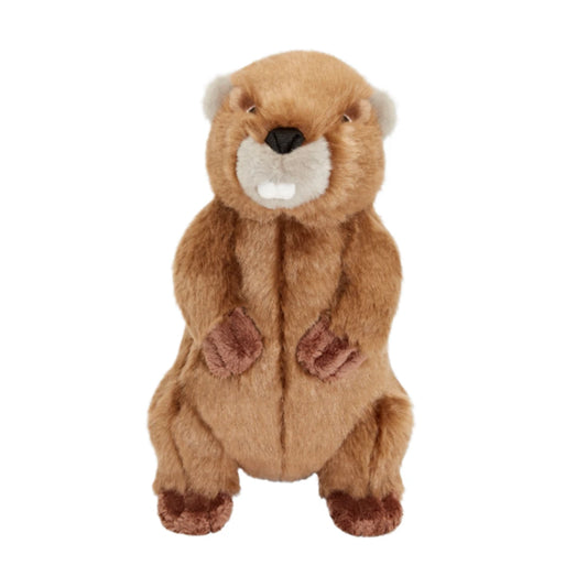 Fluff & Tuff "Troy" Beaver Plush Dog Toy