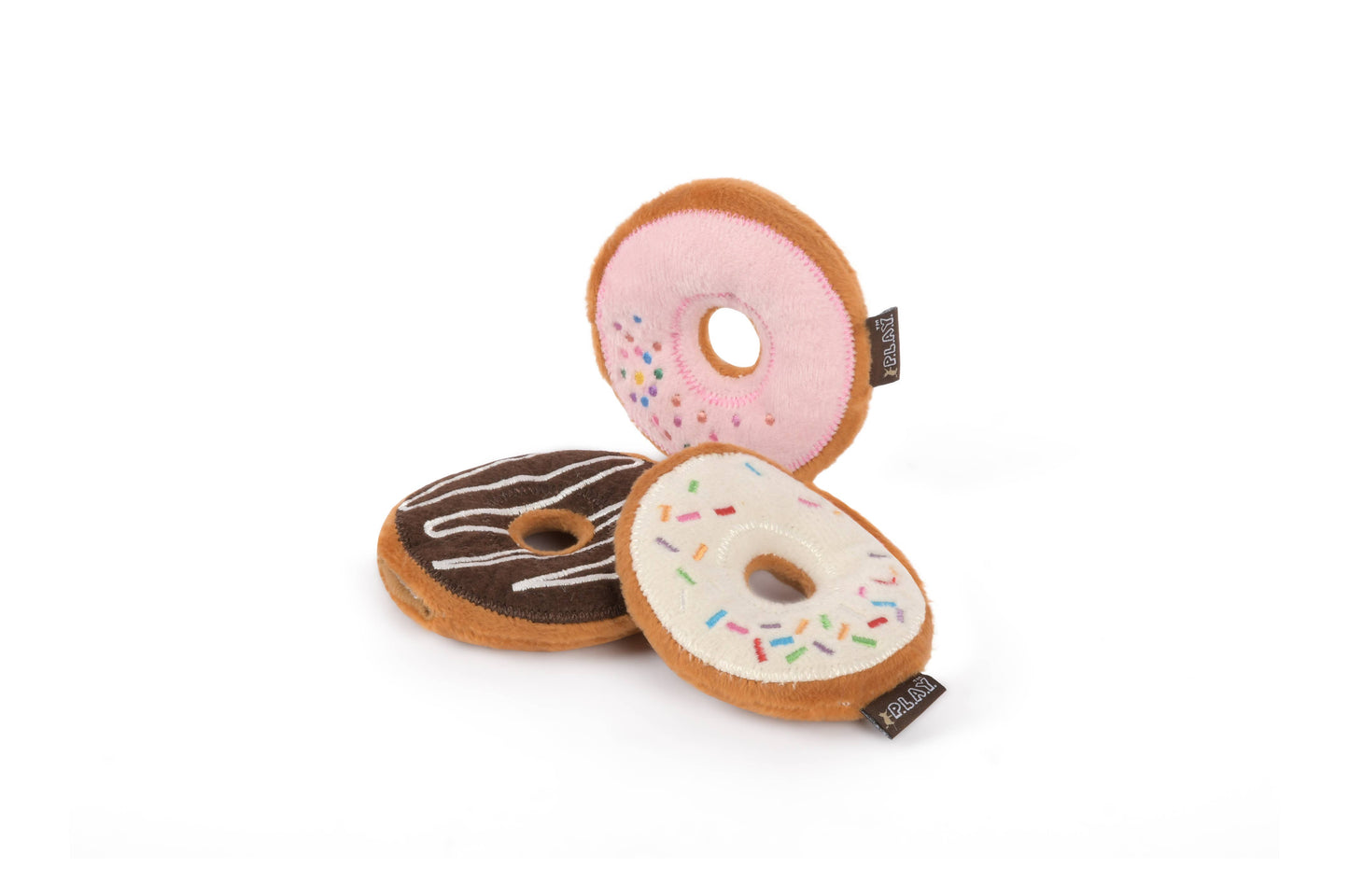 P.L.A.Y. Feline Frenzy - Kitty Kreme Doughnuts Plush Cat Toy
