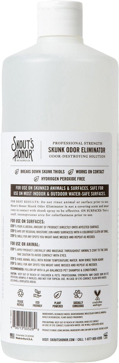 Skout's Honor Skunk Odor Eliminator, 32 fl. oz.