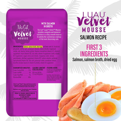Tiki Cat Luau Velvet Mousse Grain Free Wet Food
