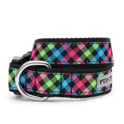 Worthy Dog - Carnival Check Collar