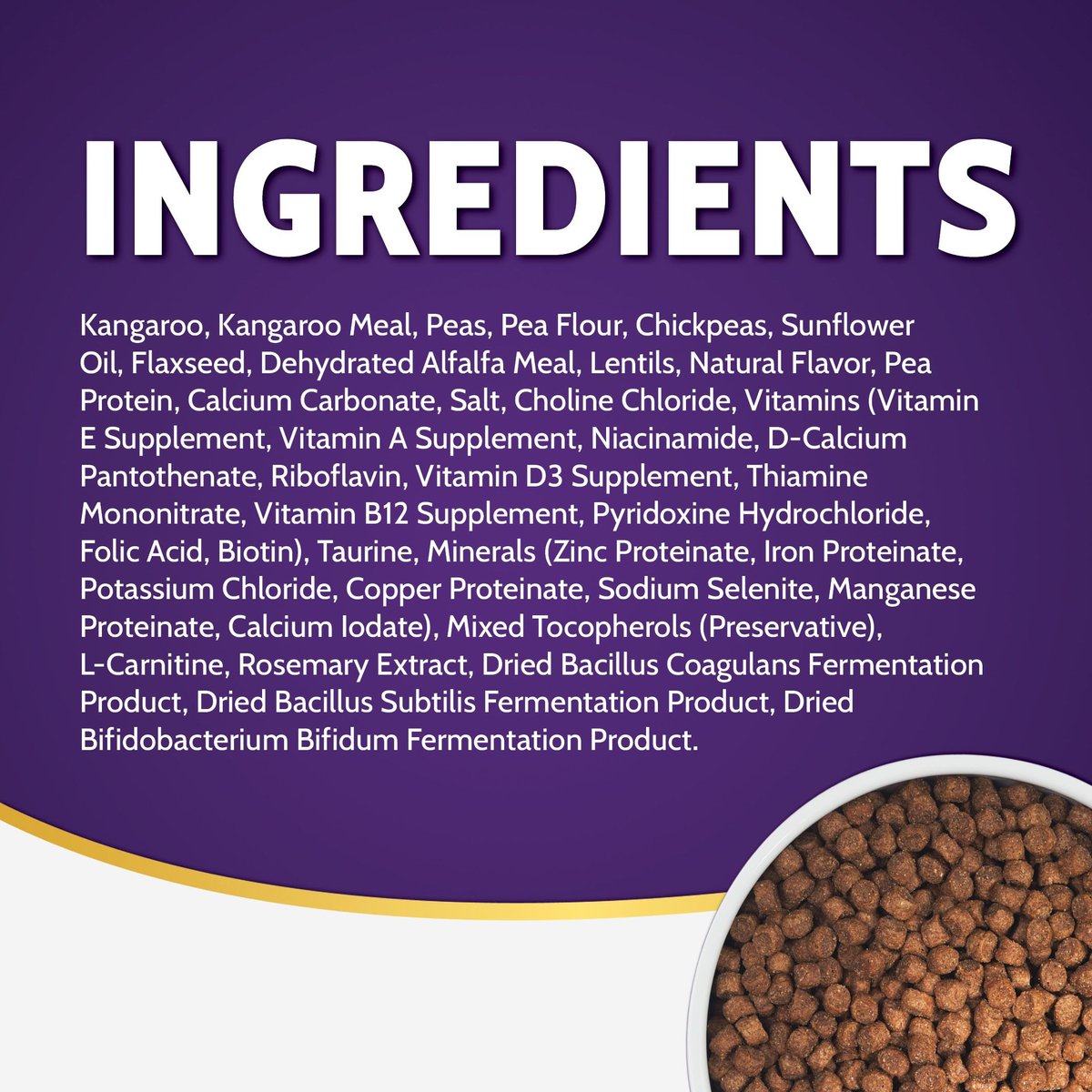 Zignature Small Bites Kangaroo Formula Dry Dog Food