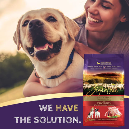 Zignature Small Bites Lamb Formula Dry Dog Food