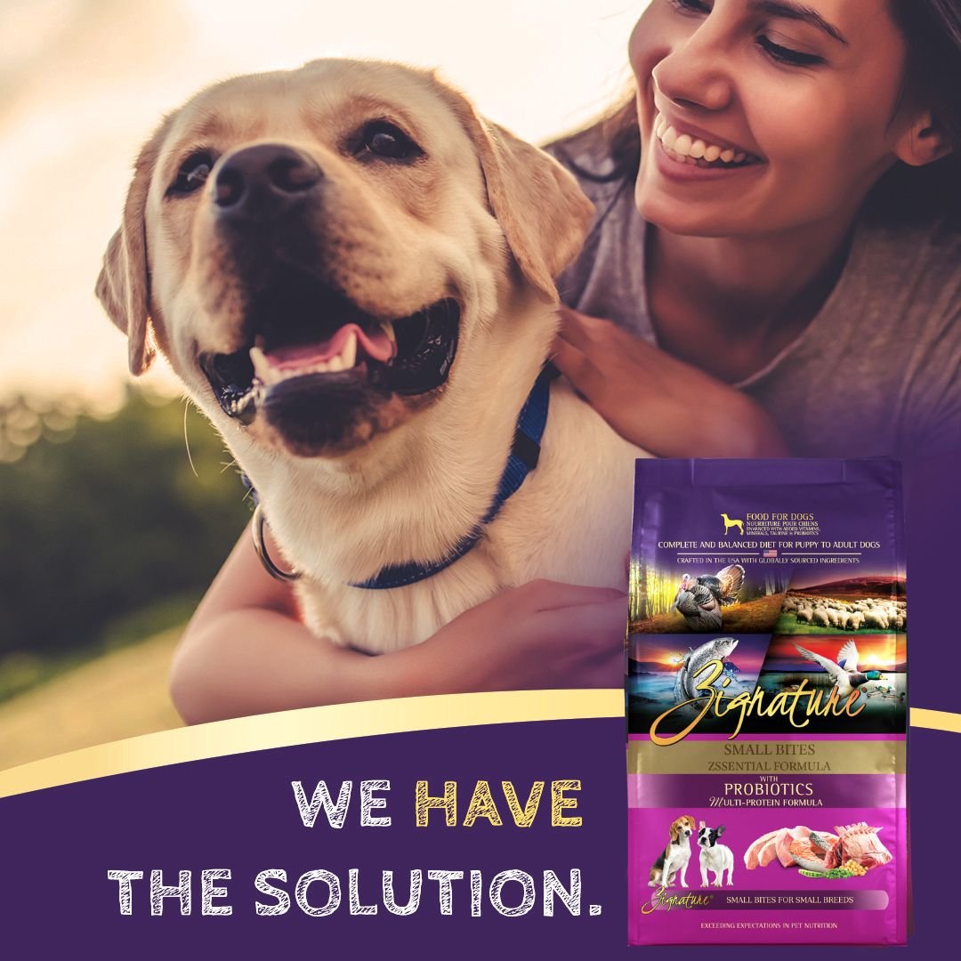 Zignature Small Bites Zssential Multi-Protein Formula Dry Dog Food