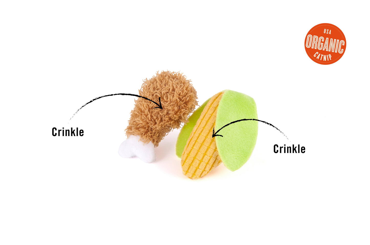 P.L.A.Y. Feline Frenzy - Purrfect Picnic Plush Cat Toy