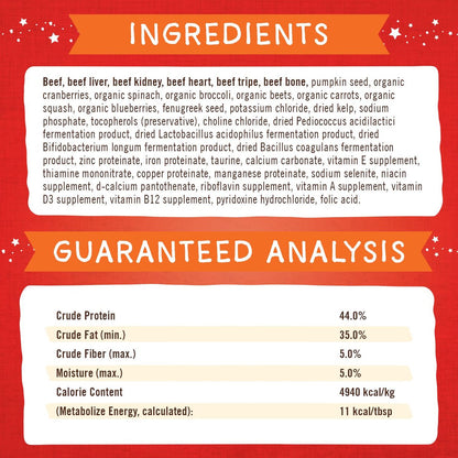 Stella & Chewy's Dog Marie's Magical Dinner Dust Freeze Dried Food Topper