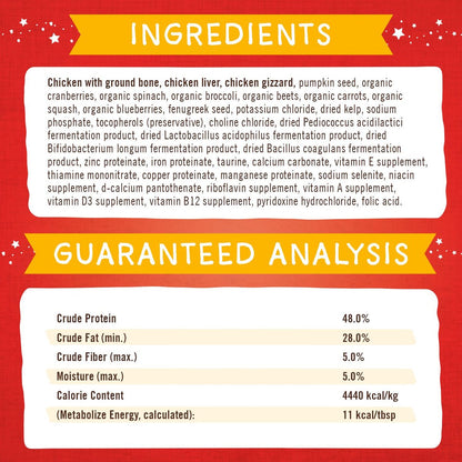 Stella & Chewy's Dog Marie's Magical Dinner Dust Freeze Dried Food Topper