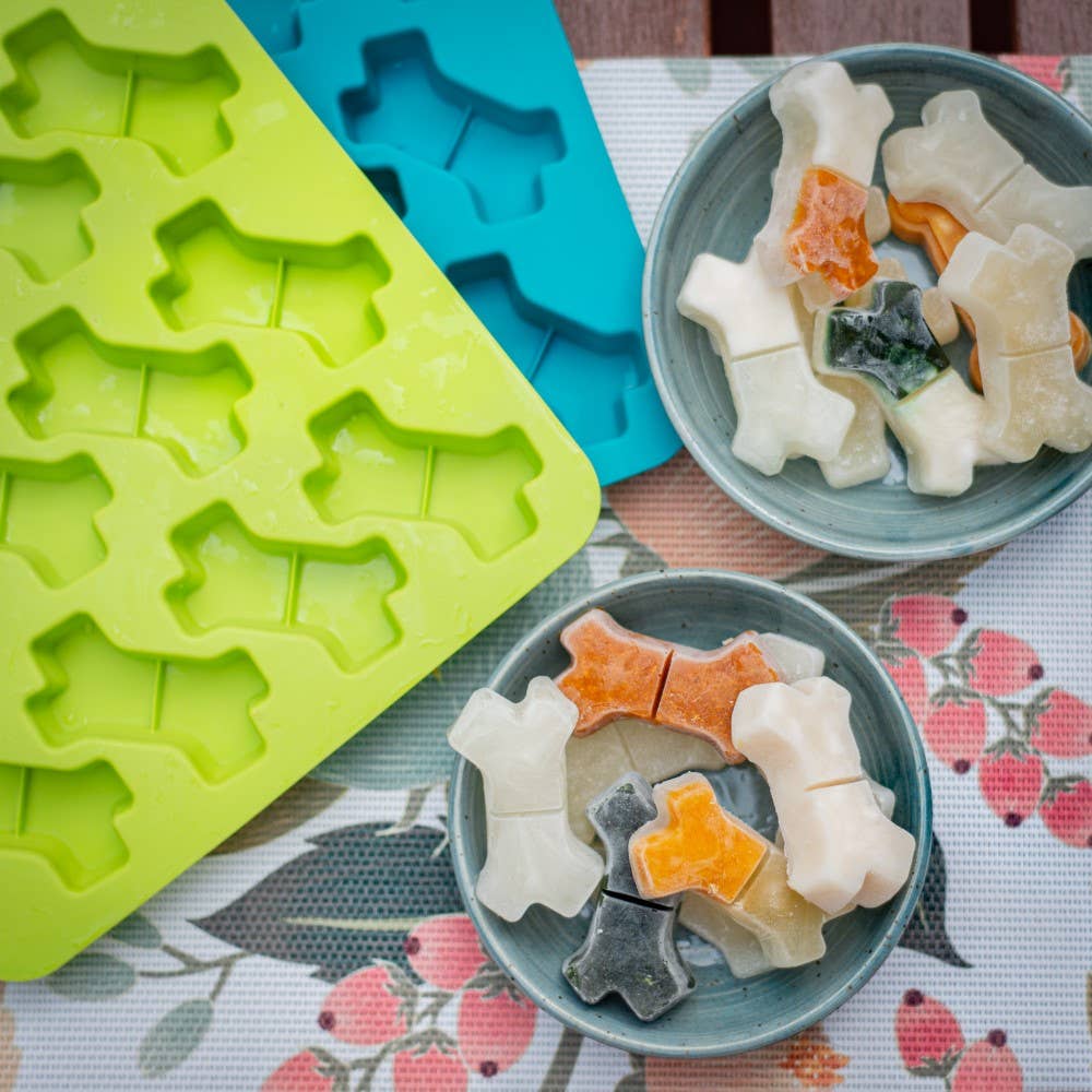 Messy Mutts Silicone Bake & Freeze Dog Treat Makers Bones