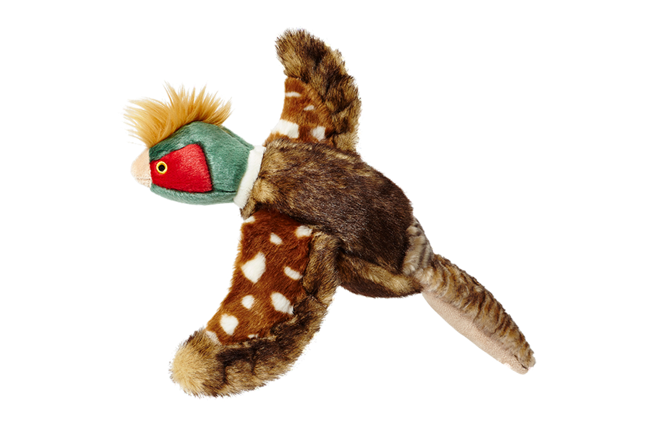 Fluff & Tuff "Ike" - Pheasant Plush Dog Toy