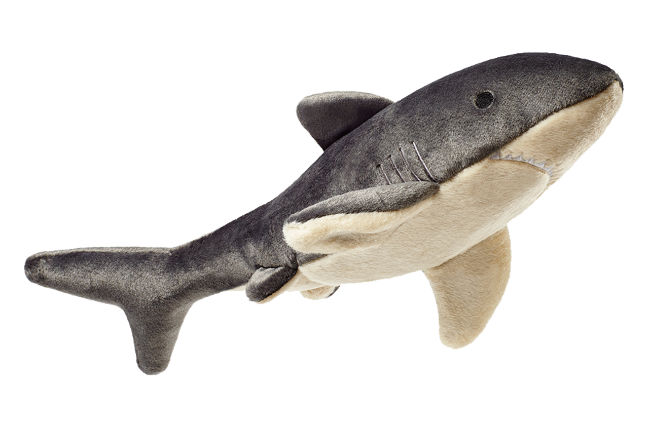 Fluff & Tuff "Mac" - Shark Plush Dog Toy