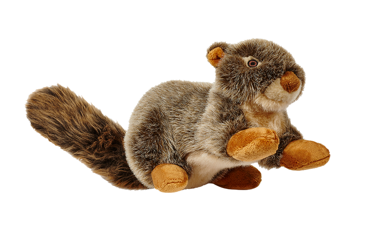 Fluff & Tuff "Nuts" - Squirrel Plush Dog Toy