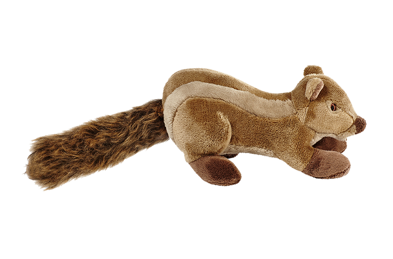 Fluff & Tuff "Peanut" - Chipmunk Plush Dog Toy