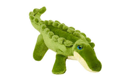 Fluff & Tuff "Savannah" - Baby Gator Plush Dog Toy