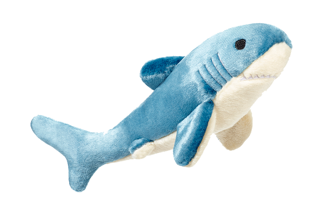 Fluff & Tuff "Tank" - Shark Plush Dog Toy