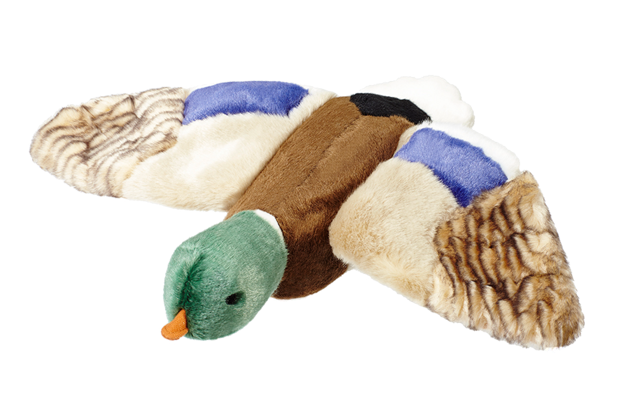 Fluff & Tuff "Wally" - Mallard Plush Dog Toy