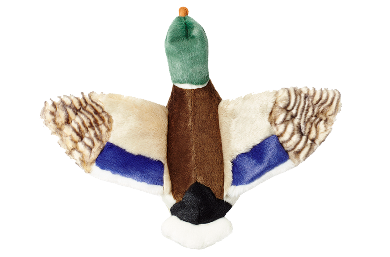 Fluff & Tuff "Wally" - Mallard Plush Dog Toy