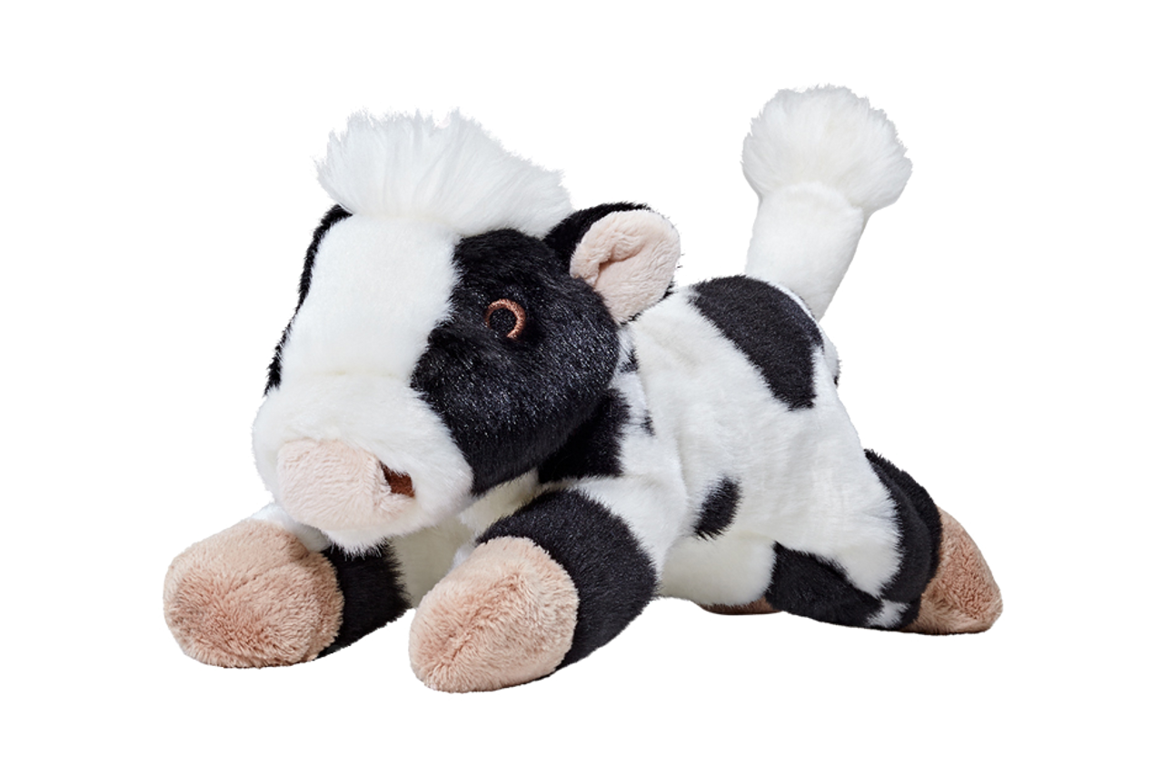 Fluff & Tuff "Marge" - Cow Plush Dog Toy