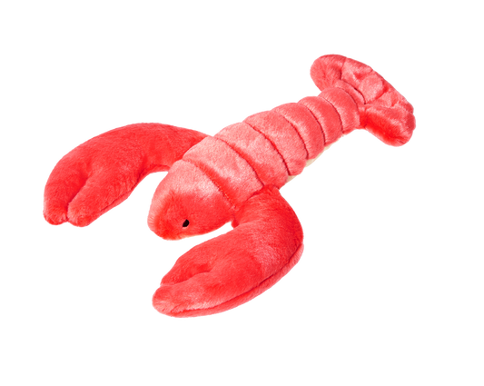Fluff & Tuff "Manny" - Lobster Plush Dog Toy