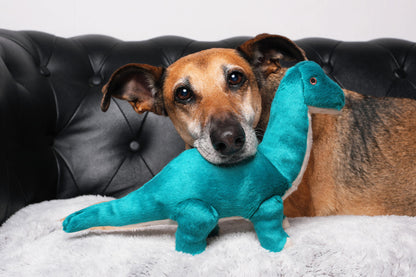 Fluff & Tuff "Ross" - Brachiosaurus Plush Dog Toy