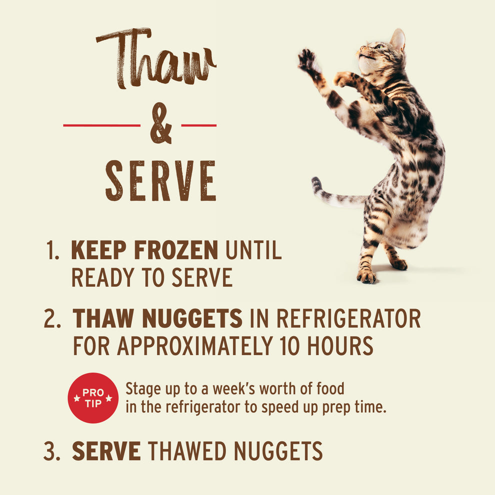 Primal Rabbit Formula Nuggets Frozen Cat Food