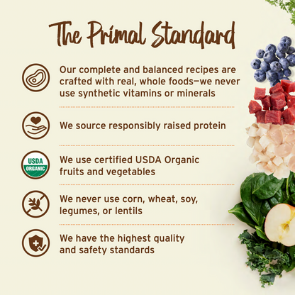 Primal Rabbit Formula Nuggets Frozen Cat Food
