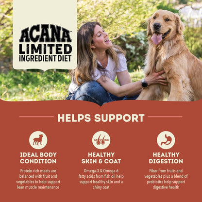 ACANA Singles Grain Free LID Beef & Pumpkin Dry Dog Food