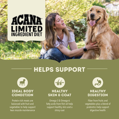 ACANA Singles Grain Free LID Pork & Squash Dry Dog Food