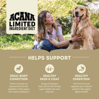 ACANA Singles Grain Free LID Duck & Pear Dry Dog Food