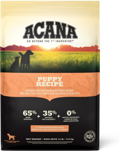 ACANA Grain Free Puppy Recipe Dry Dog Food