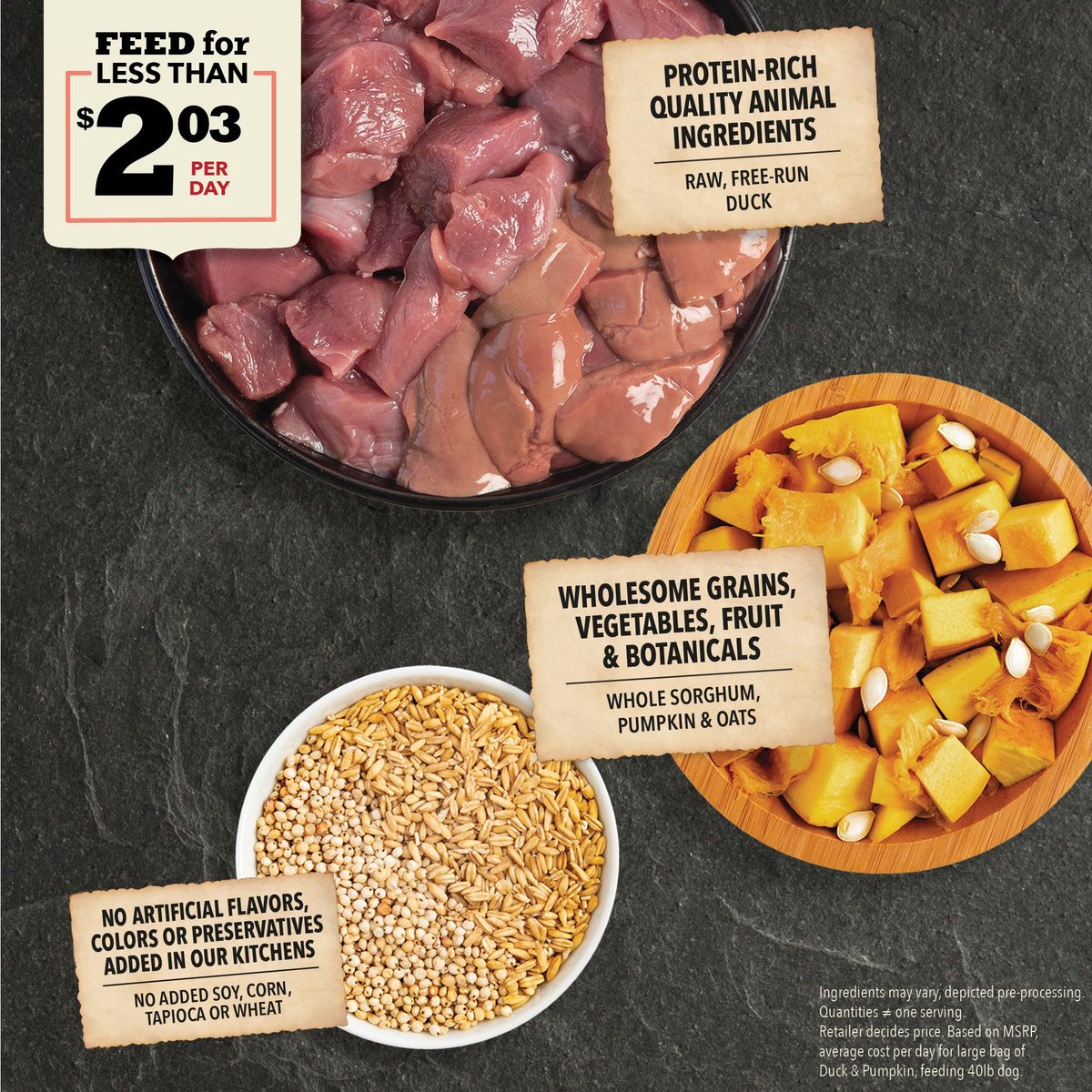 ACANA Singles + Wholesome Grains LID Duck & Pumpkin Dry Dog Food