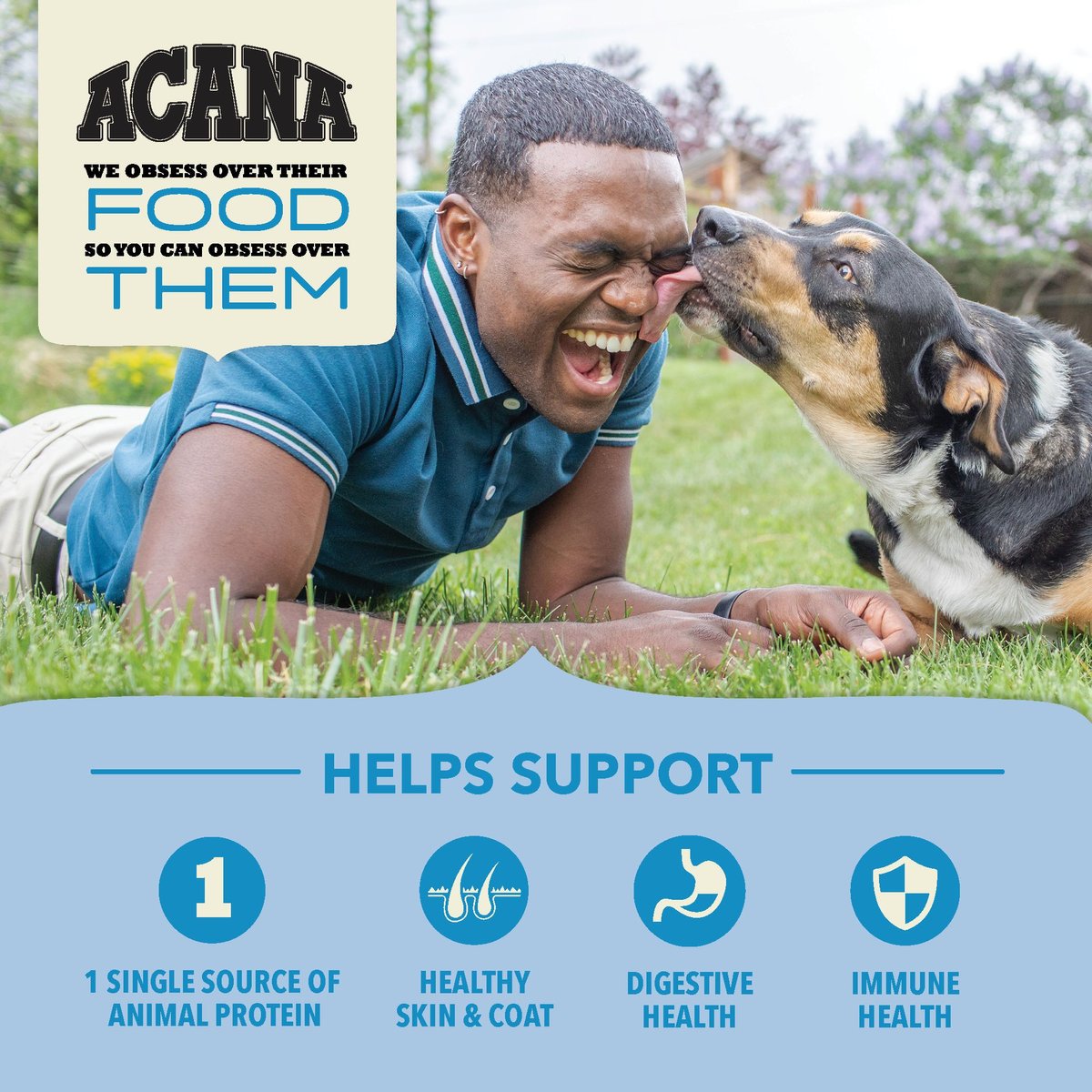 ACANA Singles + Wholesome Grains LID Duck & Pumpkin Dry Dog Food