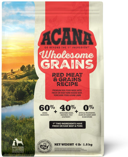 ACANA Wholesome Grains Red Meat Dry Dog Food