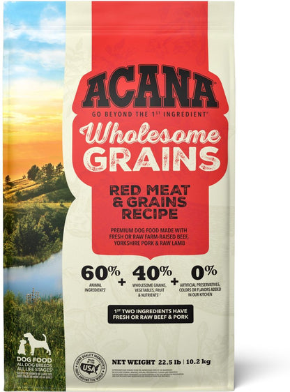 ACANA Wholesome Grains Red Meat Dry Dog Food