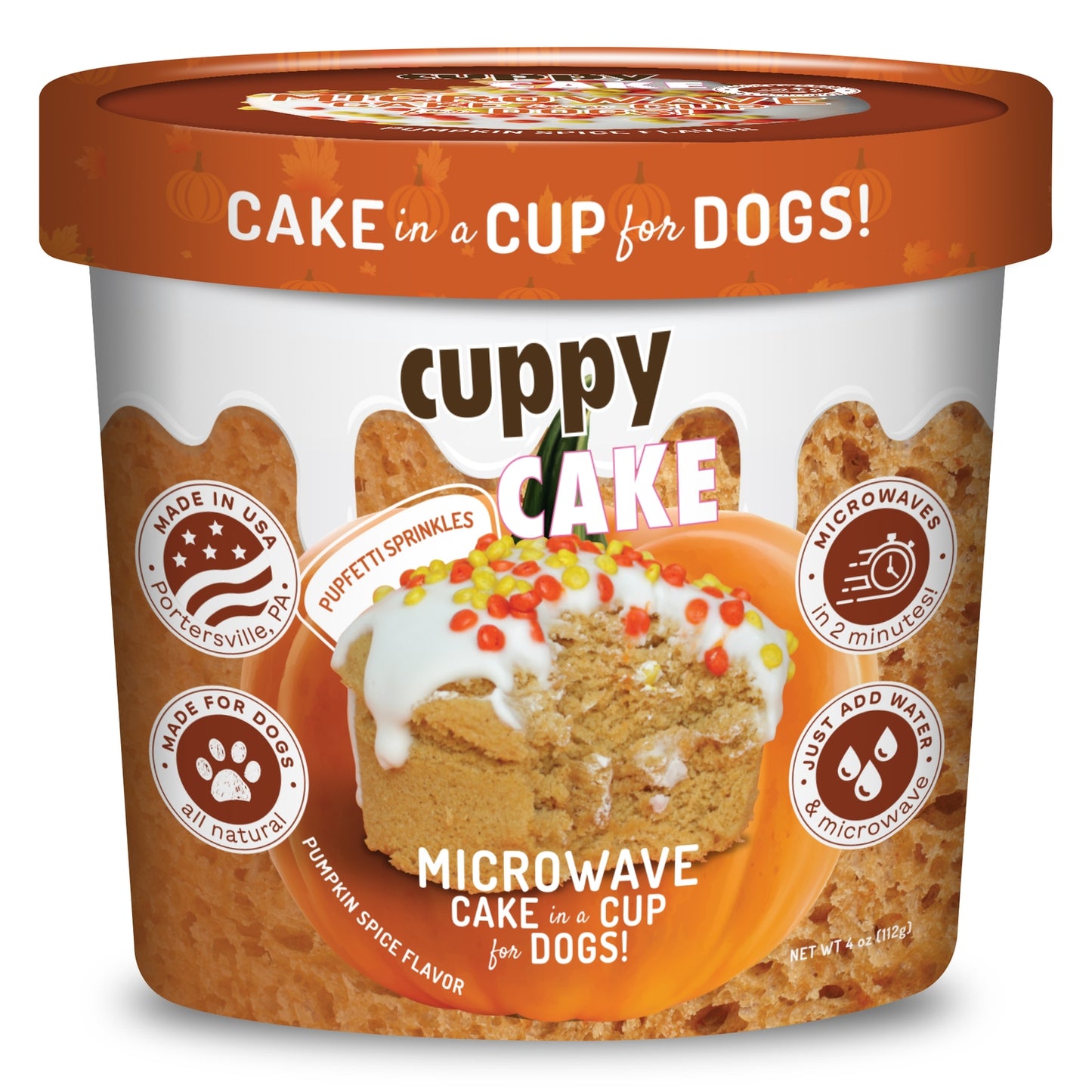 Cuppy Cake Dog Cake in a Cup