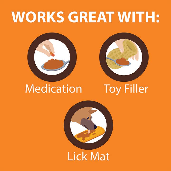 Dilly's Poochie Butter Dog Peanut Butter Squeeze Pack