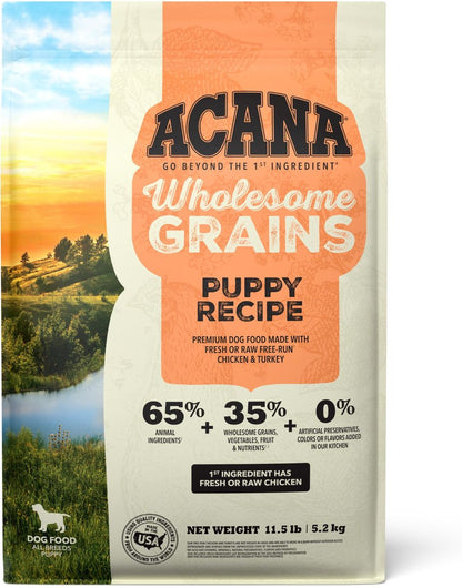 ACANA Wholesome Grains Puppy Dry Dog Food