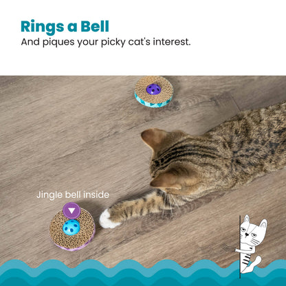 Catstages Cat Spin and Scratch Toys (2 pack)