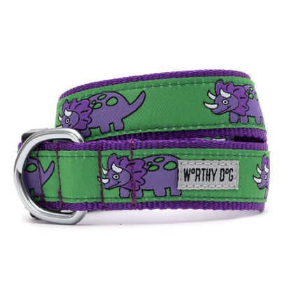 Worthy Dog - Triceratops Collar