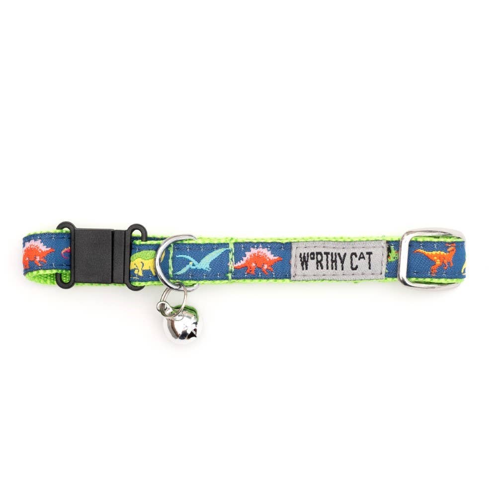 Worthy Cat - Dino Cat Collar