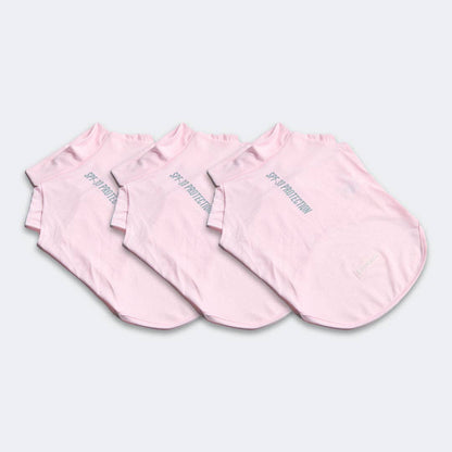 Spark Paws Sunblock Dog T-Shirt - Light Pink