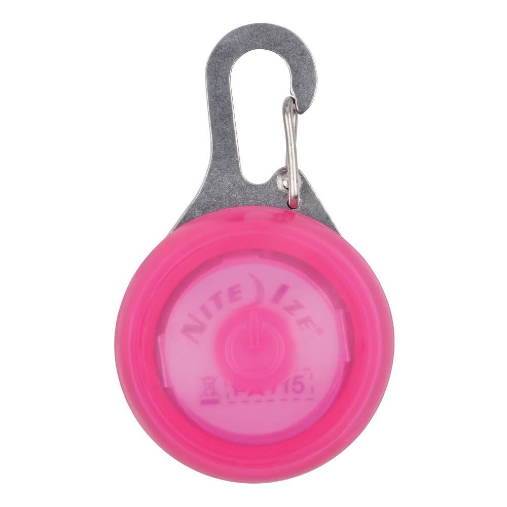 Nite Ize SpotLit LED Collar Safety Light - Pink