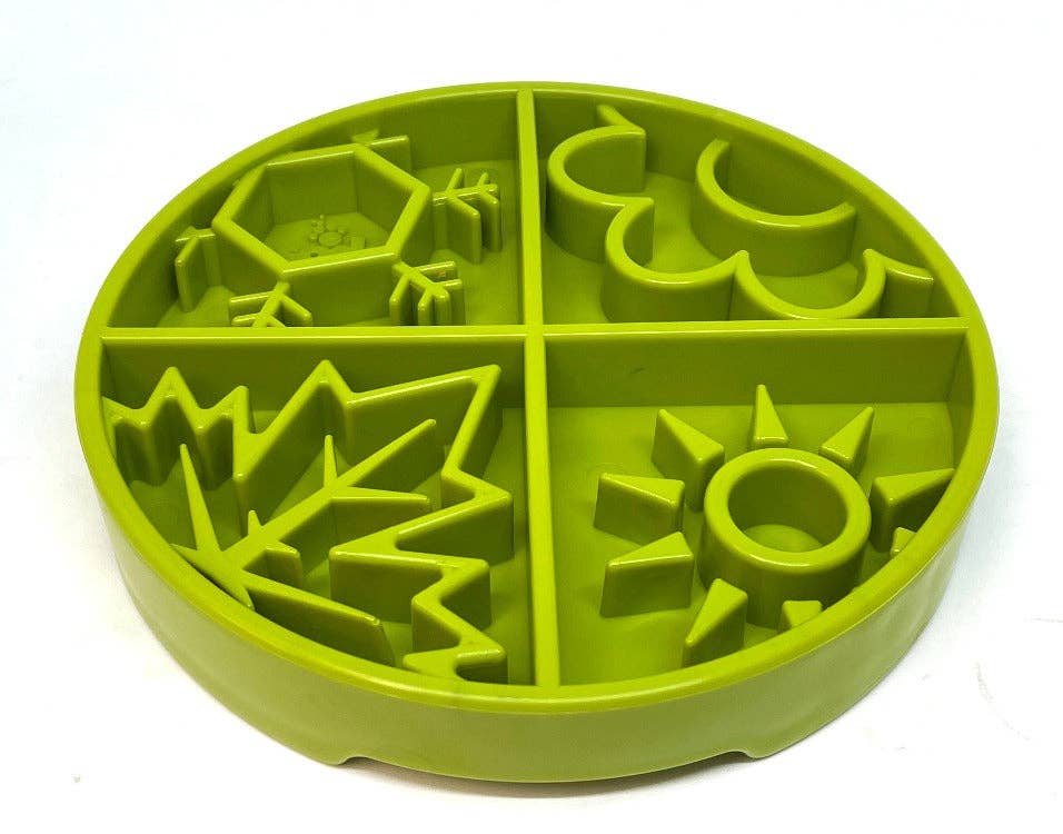 SodaPup Slow Feeder Bowl, Four Seasons