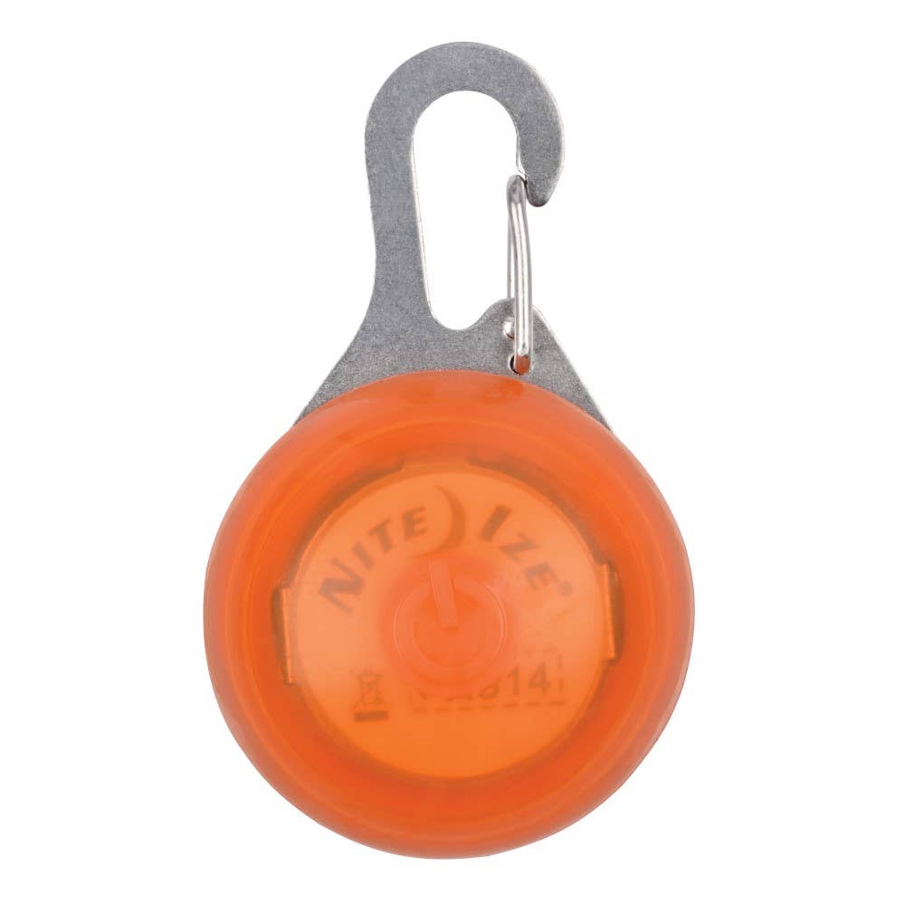 Nite Ize SpotLit LED Collar Safety Light - Orange