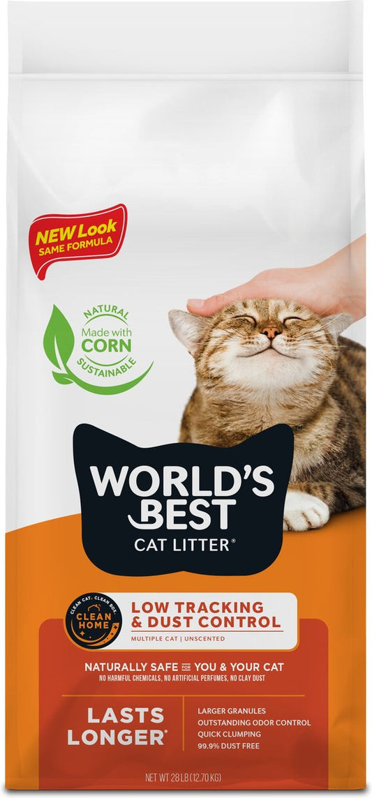 World's Best Low Tracking and Dust Control Multiple Cat Litter