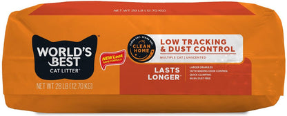 World's Best Low Tracking and Dust Control Multiple Cat Litter